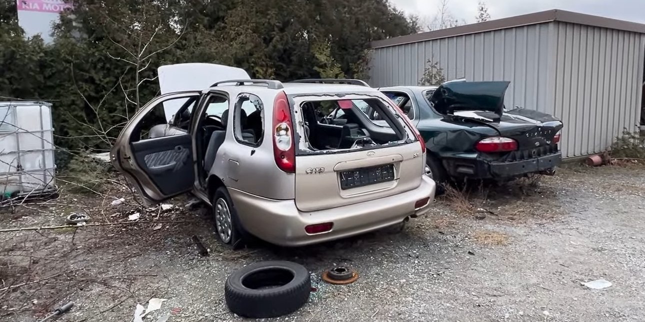 Автохлам Брошенные автомобили