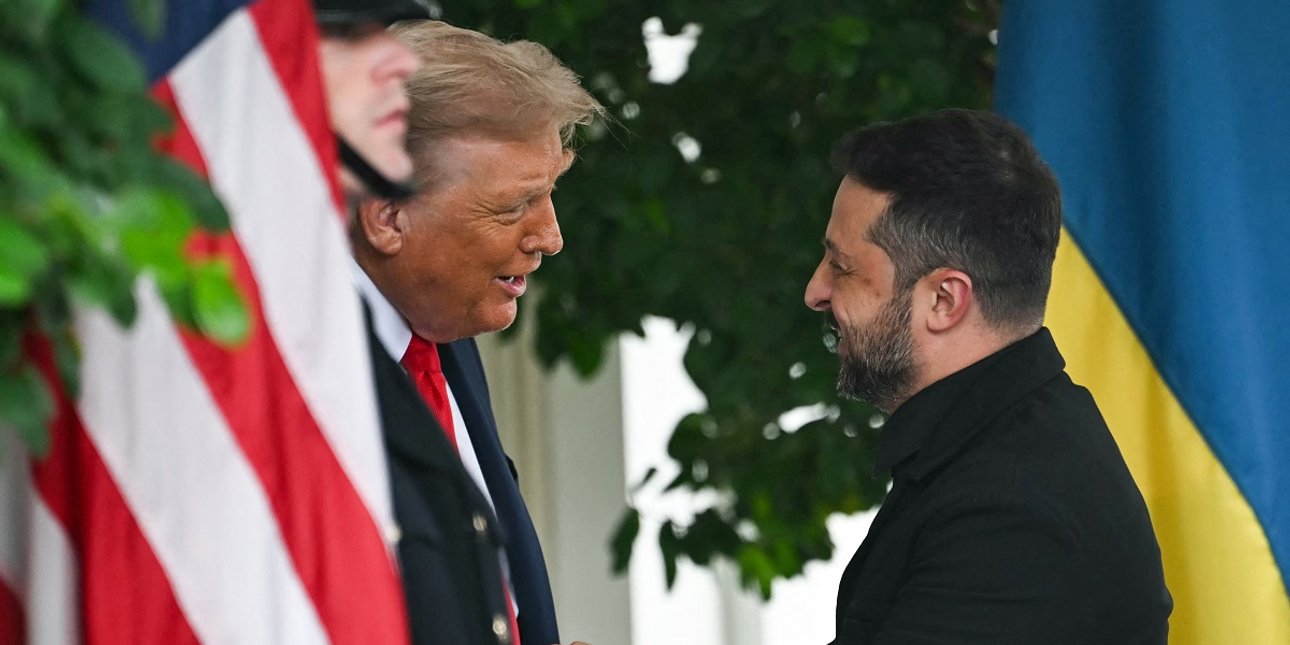 Зеленский приезжает в Белый дом для переговоров с Трампом для переговоров с Трампом