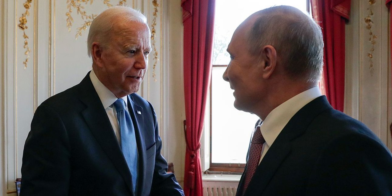 президенти РФ та США Володимир Путін та Джр Байден