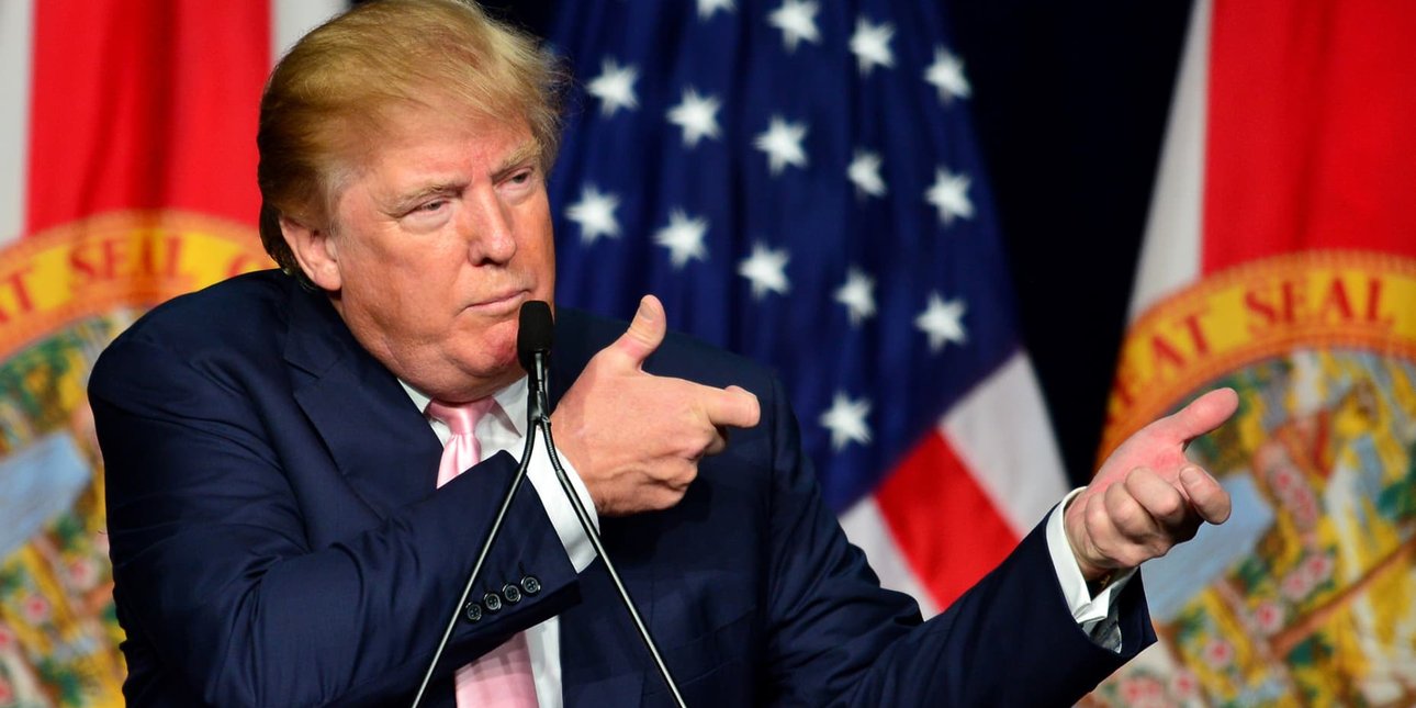 трамп, сша, прапор