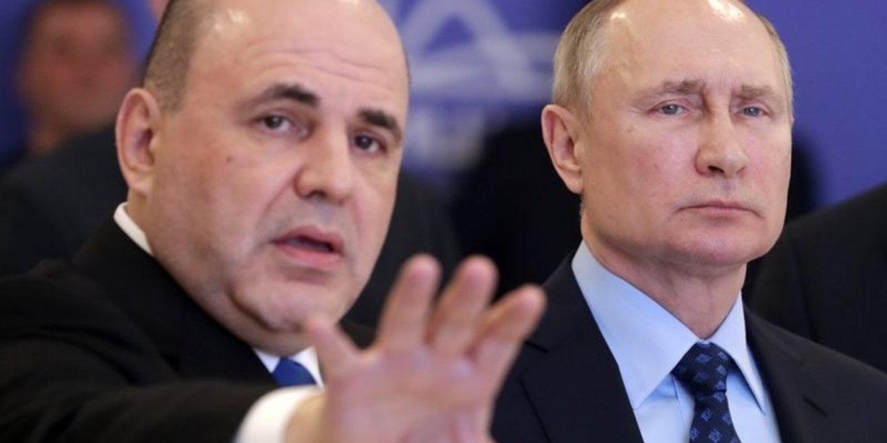 Путін, Мішустін, Кремль