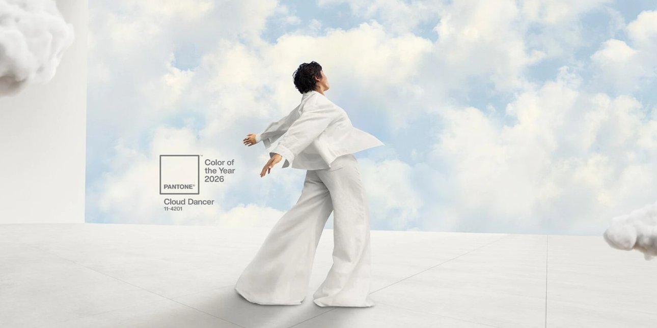 Колір 2026 року від Pantone — Cloud Dancer