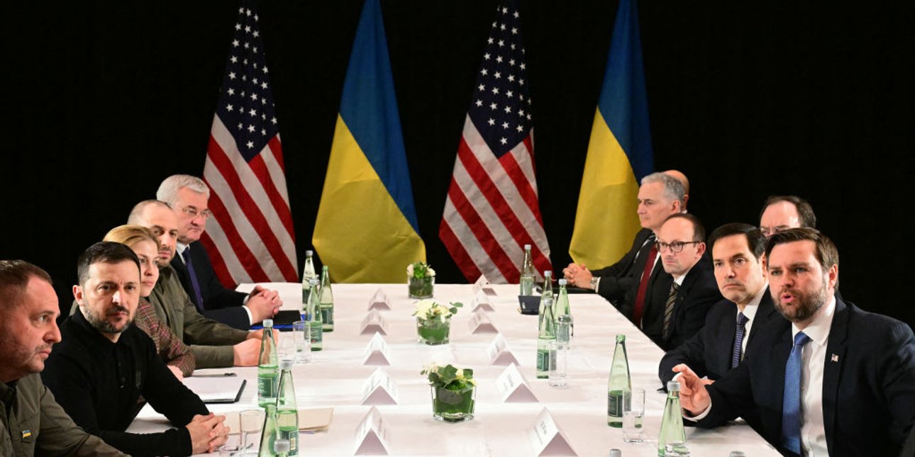 Украина, США, флаги