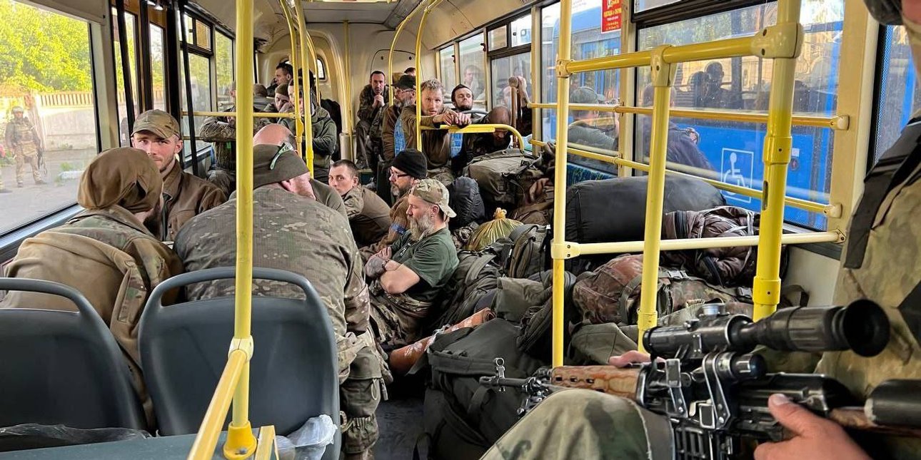 Азовсталь, эвакуация, ВСУ, военные