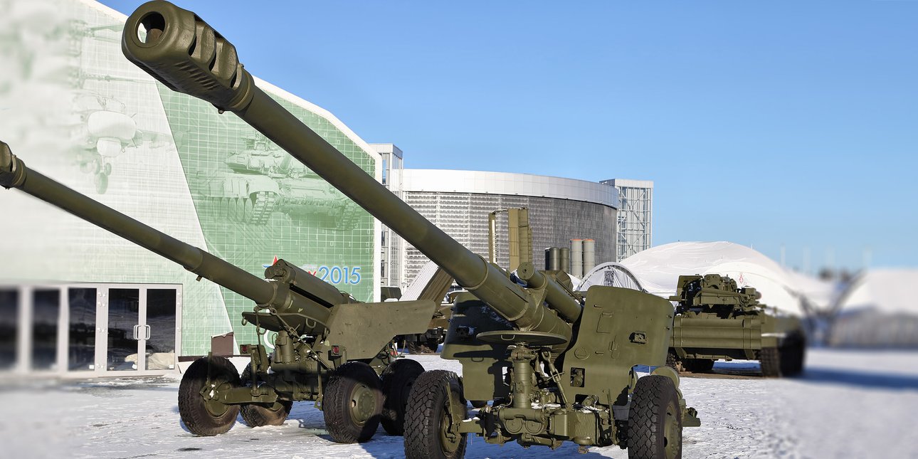 Габуица 152 мм 2А65, гаубица 152 мм, российская гаубица 152 мм, калибр 152 мм