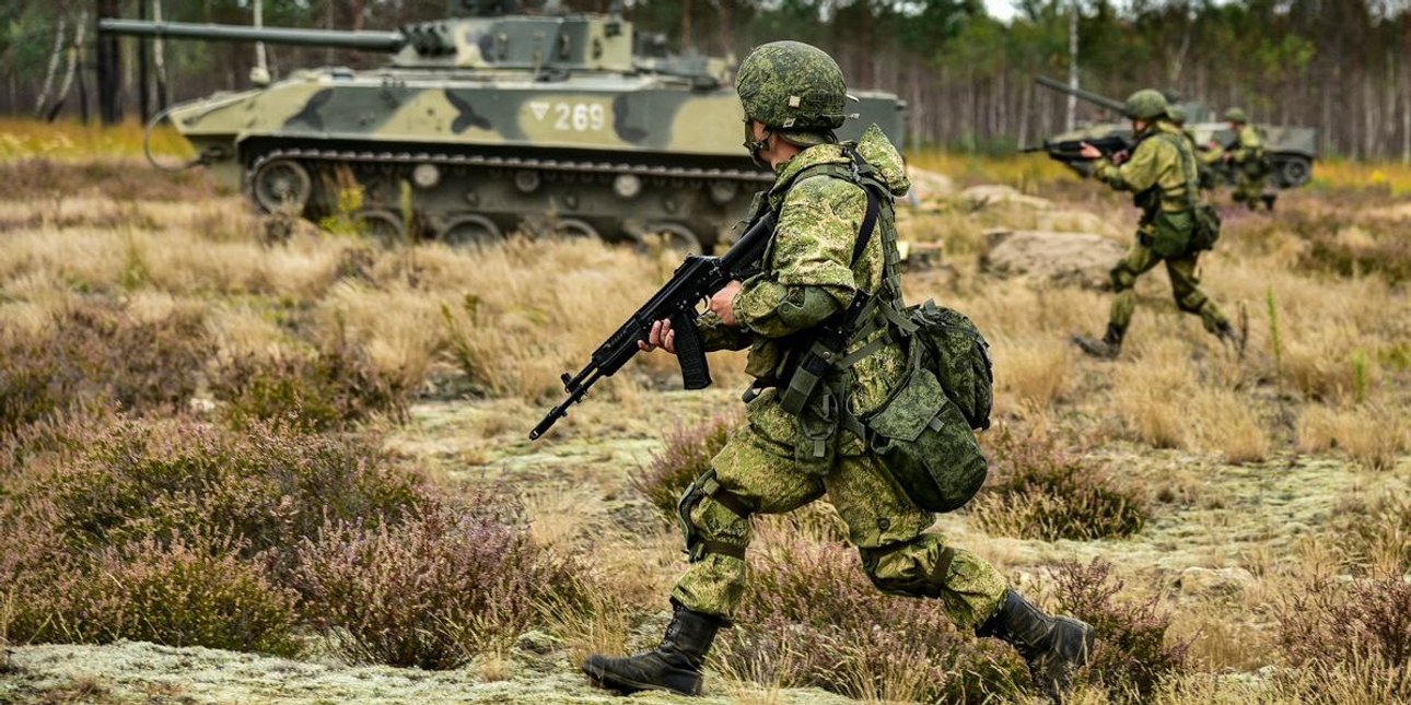 Российские войска наступают