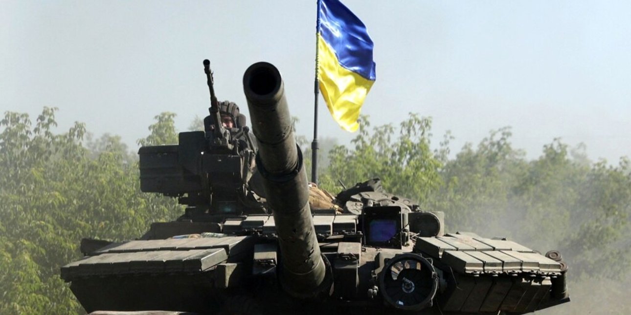танк, украина, флаг