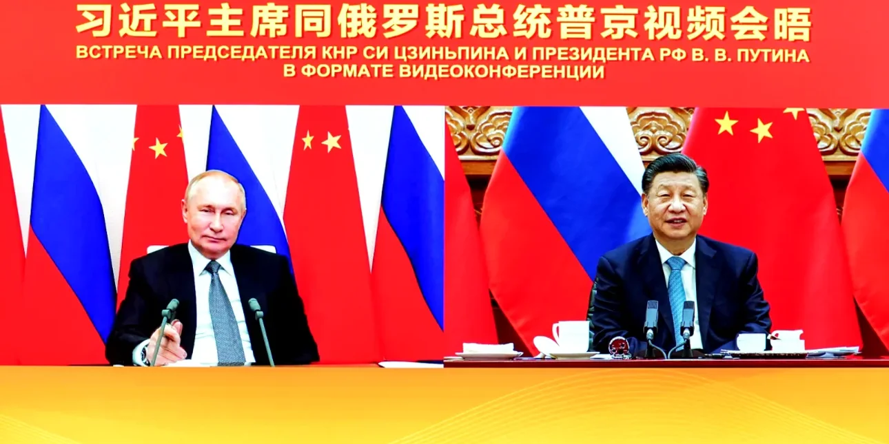 Глави Китаю та Росії Сі Цзінпін та Путін