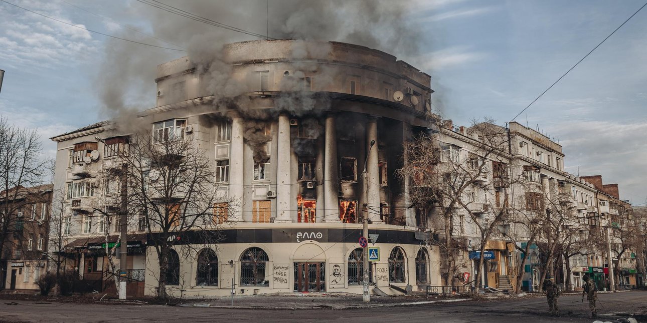 бахмут, война, донбасс, восточный фронт