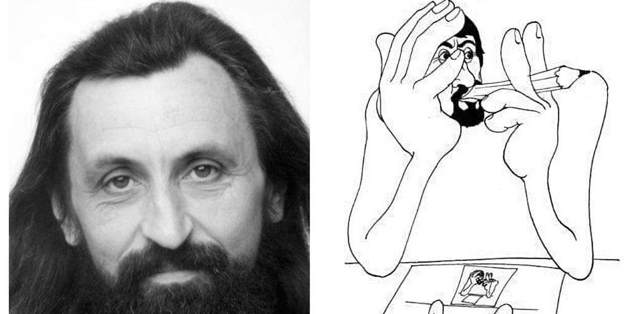 Анатолий Казанский, художник график, карикатура,