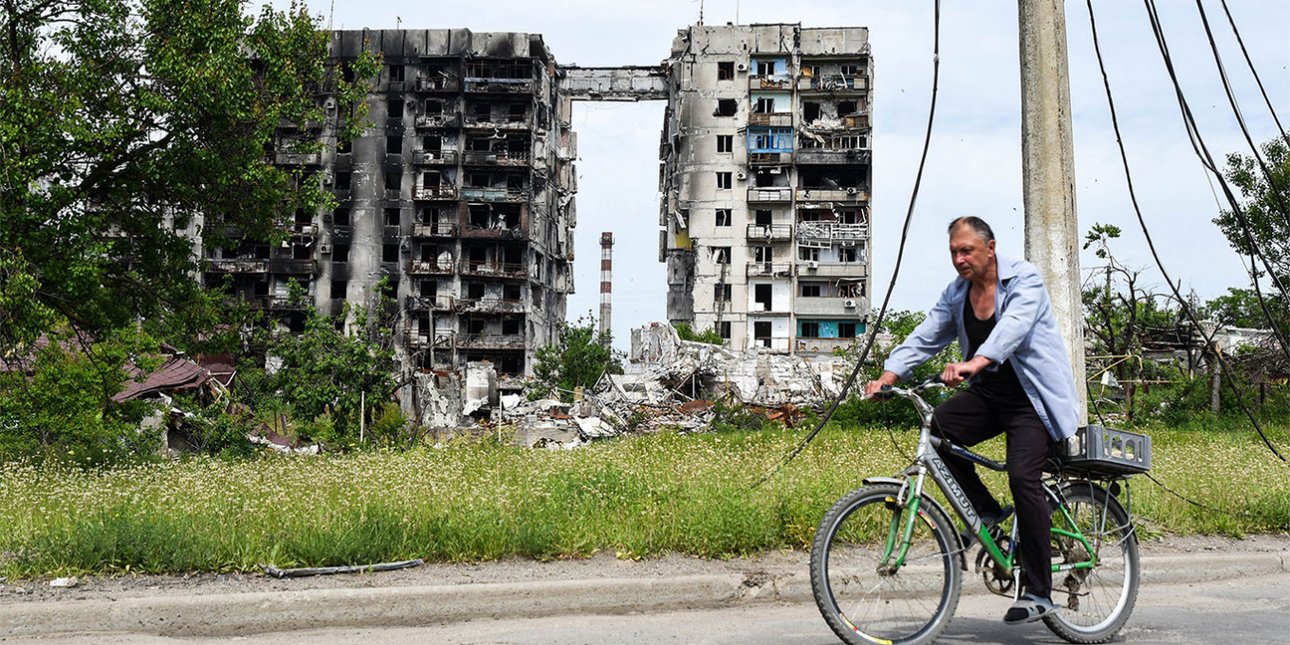 обстрел, разрушения, война