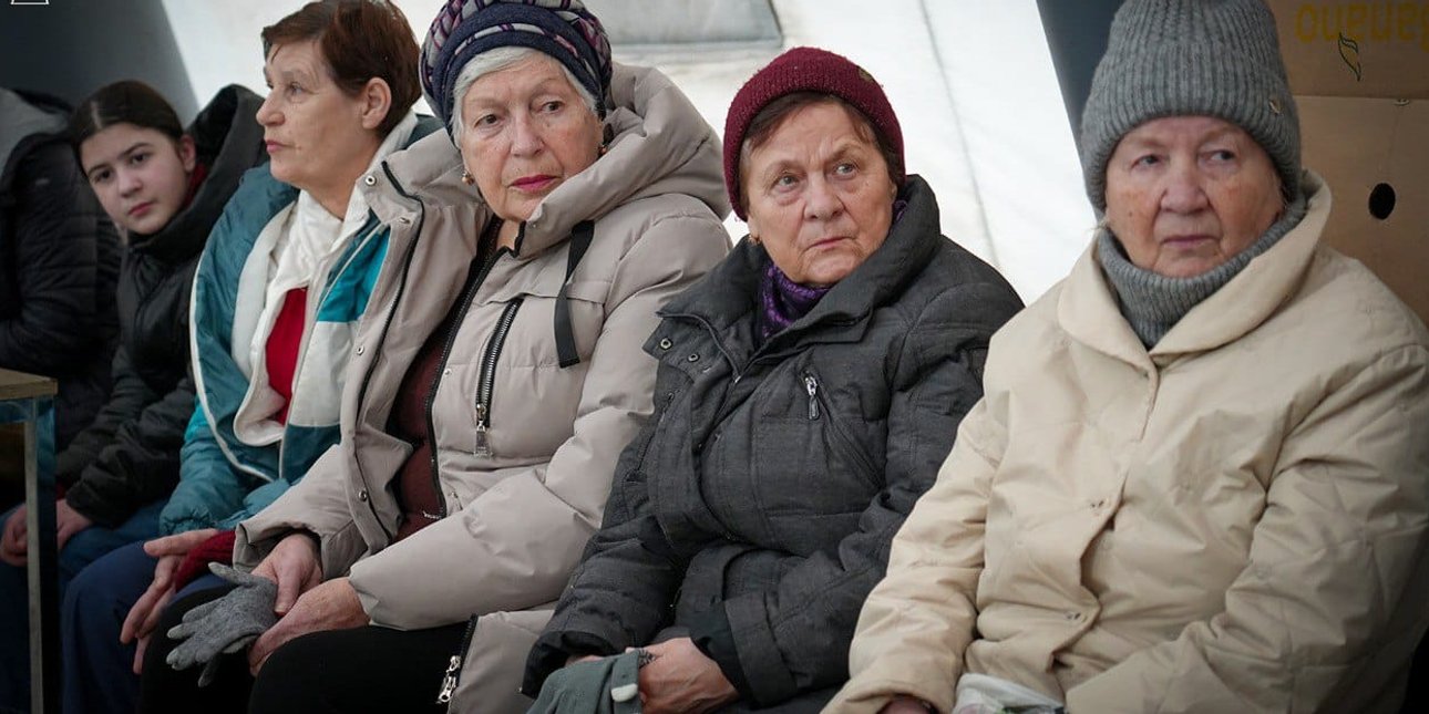 Украинские пенсионеры