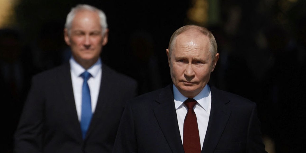 Владимир Путин, министр обороны РФ, Андрей Белоусов, Путин и Белоусов