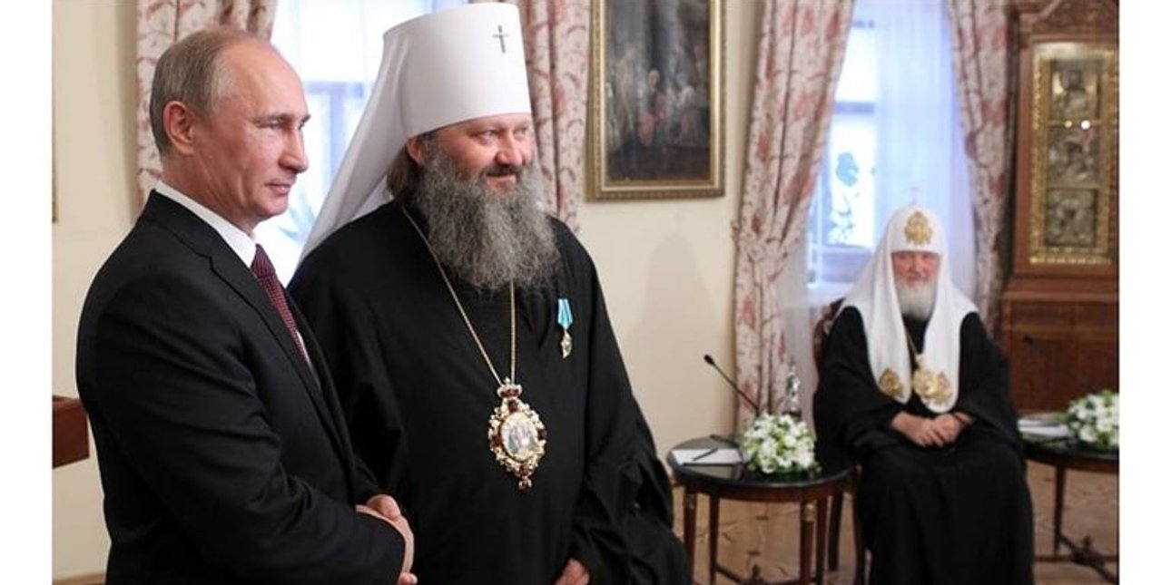 путин митрополит Павел, Павел лебедь, патриарх Кирилл, гундяев