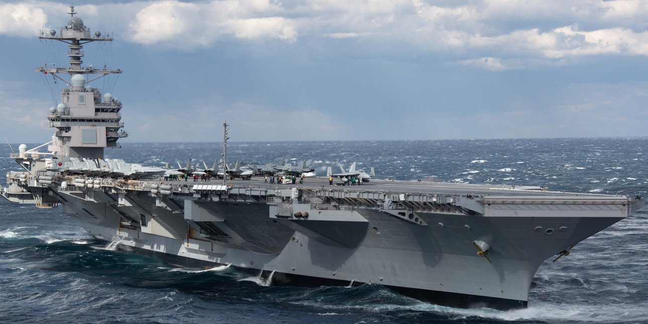 USS Gerald Ford, крупнейший в мире авианосец США