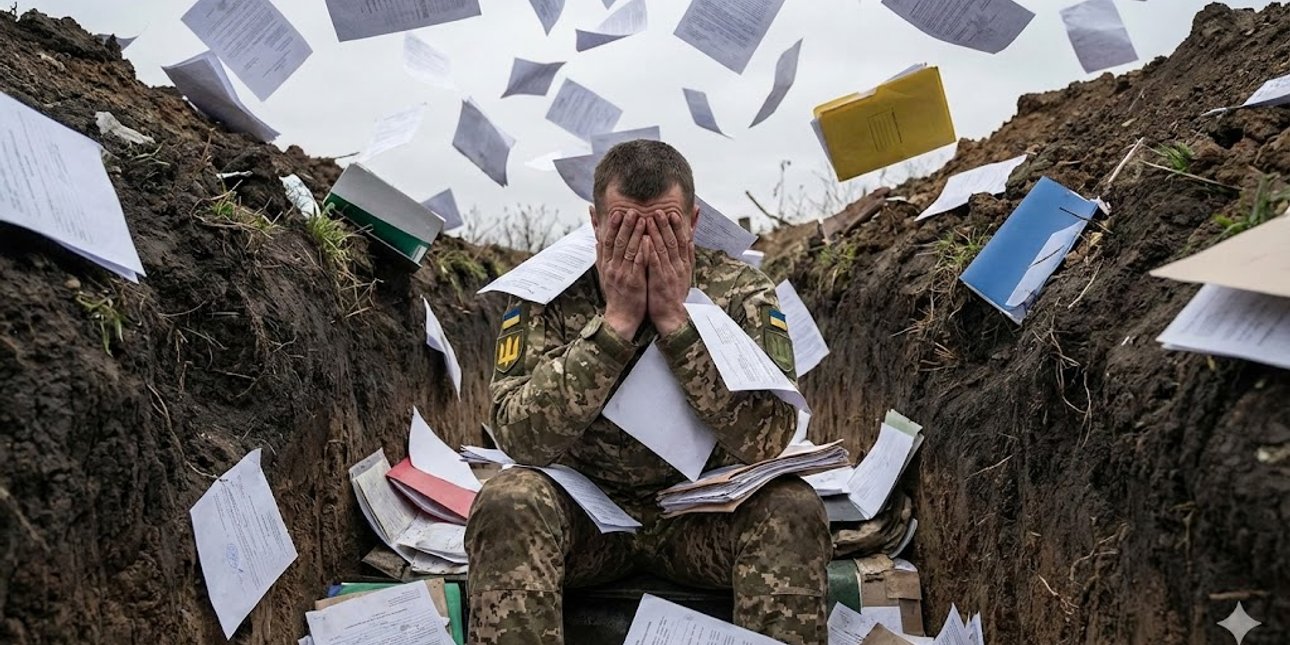 Непросто военнослужащему ВСУ получить зарплату...