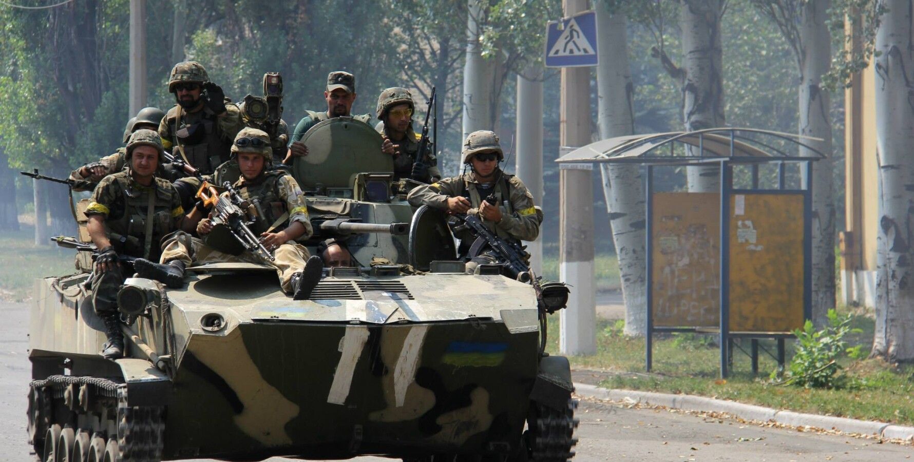 Фото боевых действий на донбассе