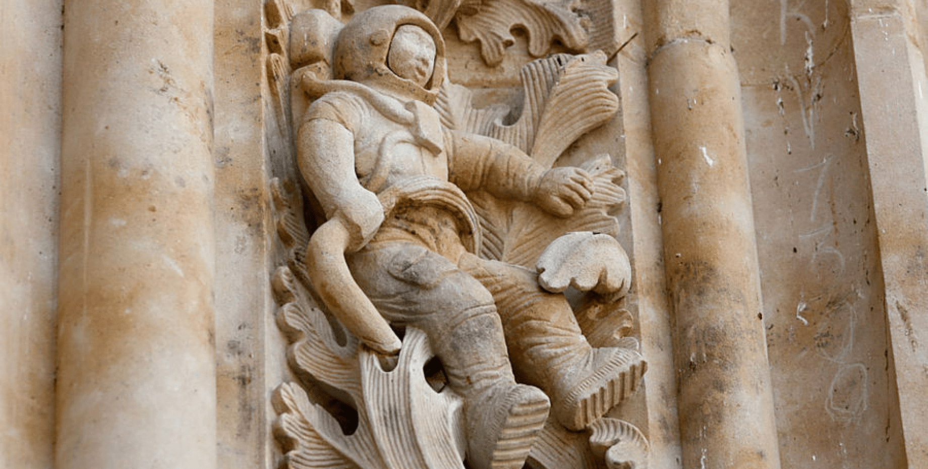 Dónde está el astronauta en la catedral de salamanca