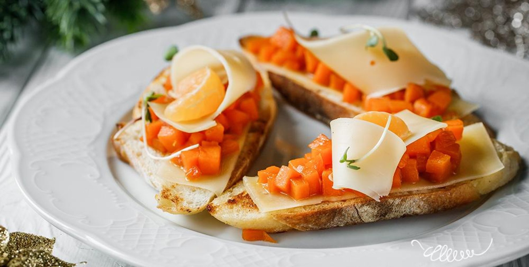 постные бутерброды на праздничный