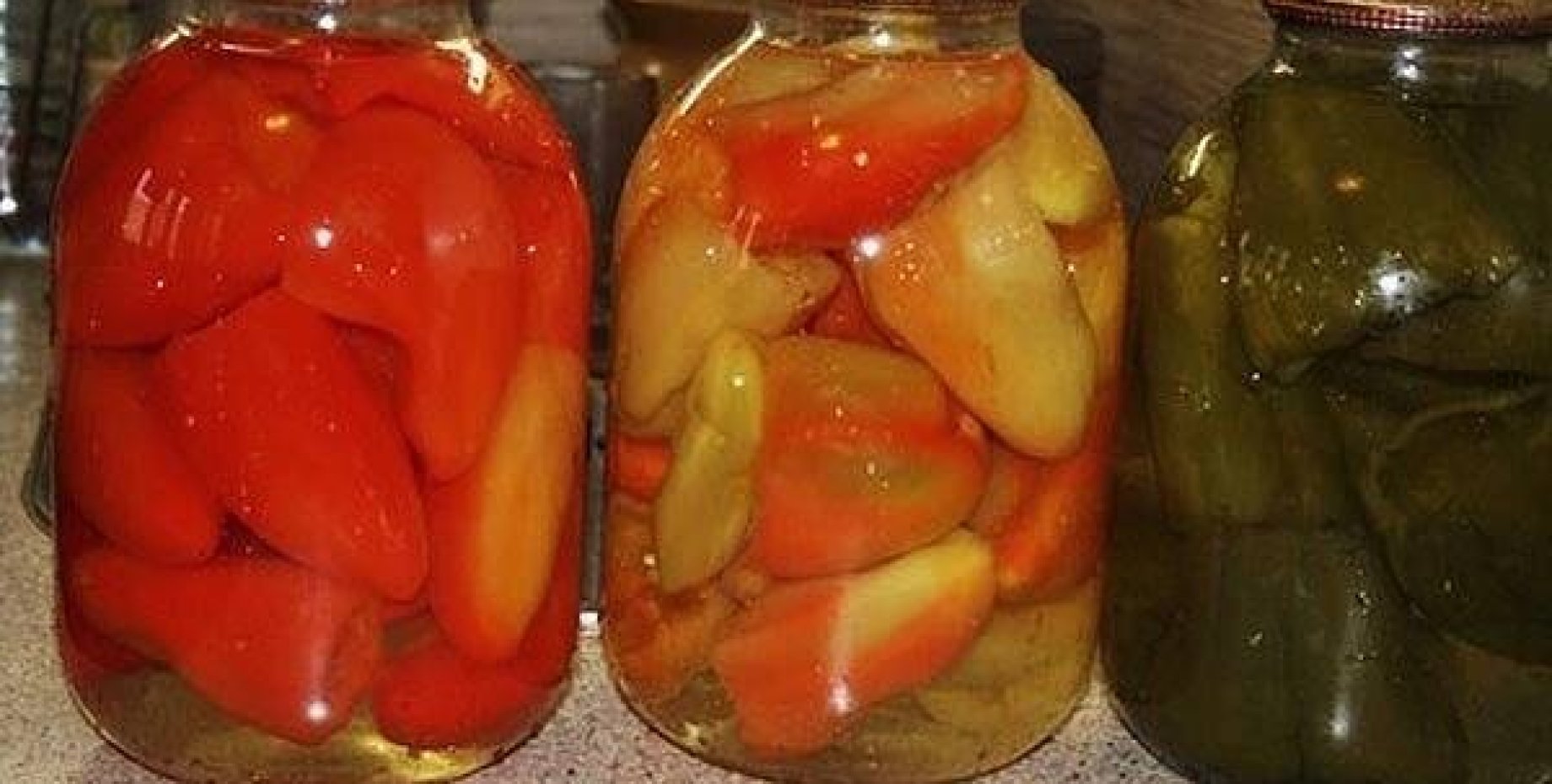 Маринованный перец для фарширования на зиму (без стерилизации)