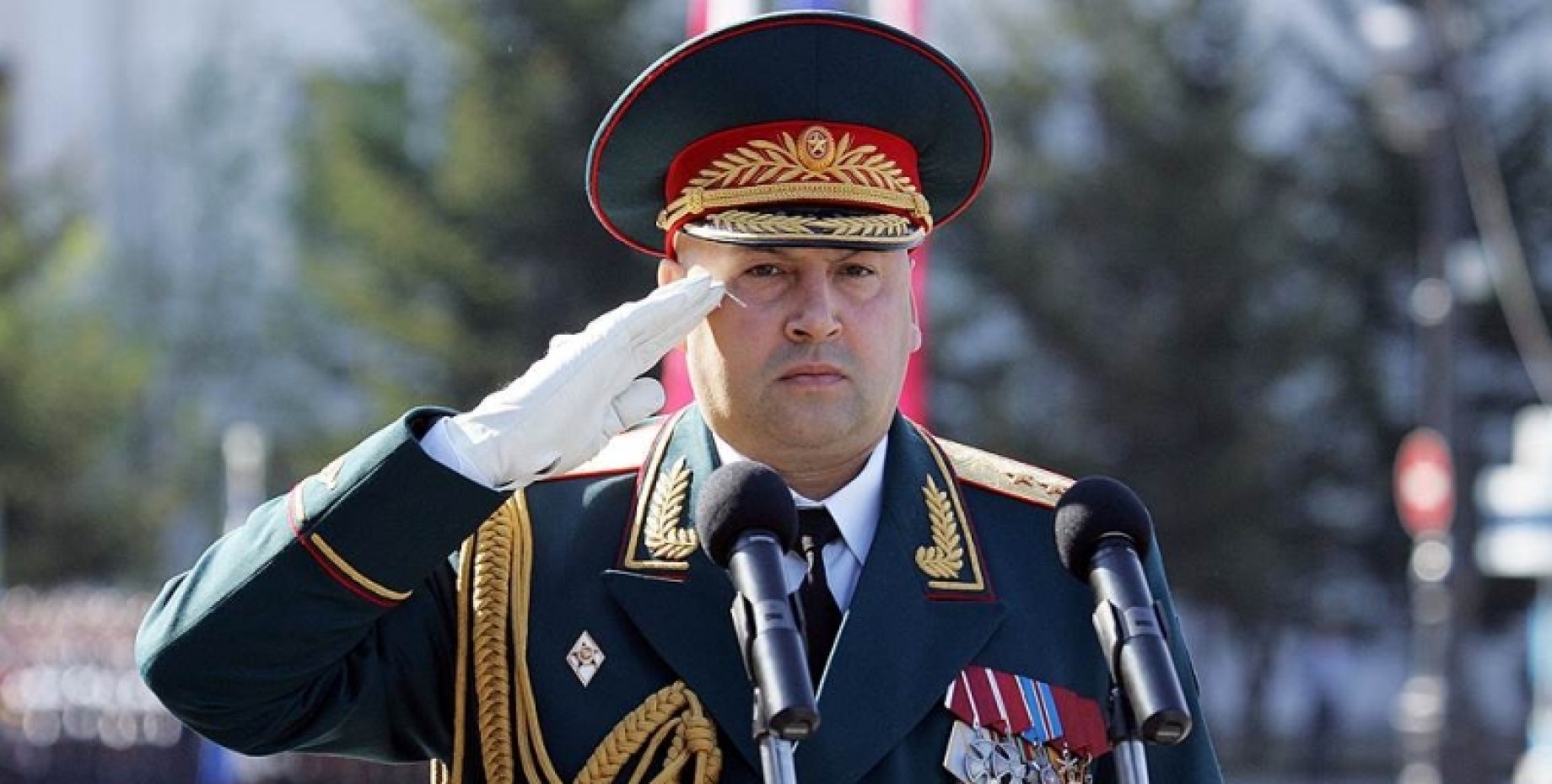 Новый командующий московского округа. Главнокомандующий ВКС Суровикин.