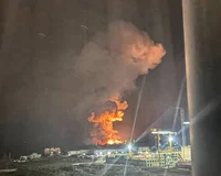 Фрагменти дронів "зачепили" порт Новоросійськ: "Транснефть "зупинила прокачування нафти