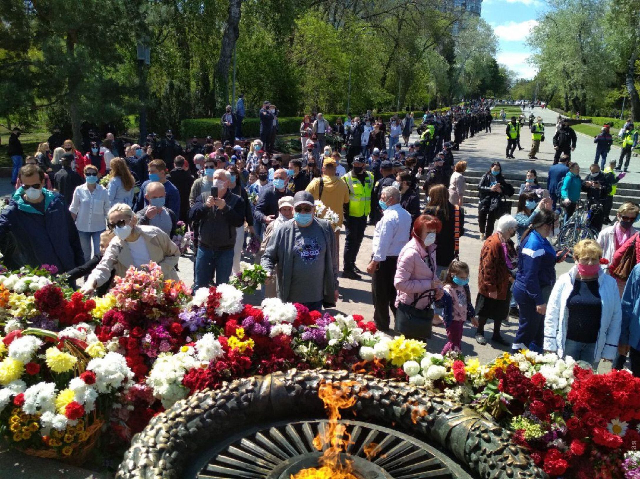 митинг с бессмертным полком