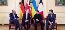 Встреча Зеленского, Мерца, Макрона и Стармера: президент Украины молча покинул переговоры
