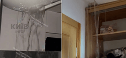 "Мене затопило повністю": у квартирі киянина стався сильний потоп через прорив труби (відео)