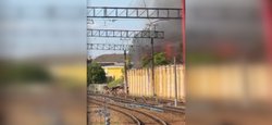 В Петербурге вспыхнул завод "Арсенал": там изготавливают артиллерийские установки (видео)