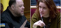 "Да лягте здесь — мне все равно": Стефанчук и Безуглая поссорились на заседании Рады