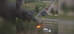 В Подмосковье взорвали авто в микрорайоне для военных: власти скрывают имя погибшего (видео)