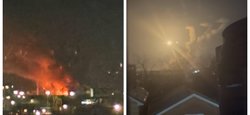 "Видели баллистическую ракету": в Ростове РФ раздаются взрывы, пылает завод, а ПВО "отработала" по домам (фото, видео)