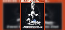 "Два злодея — одна цель": Der Spiegel вышел с Трампом и Путиным на обложке