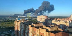 Дрони атакують Московську область: черговий склад Wildberries і нафтобаза охоплені вогнем (фото)