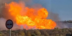 Факел на 70 метров: в Пензенской области взорвался газопровод "Средняя Азия – Центр"