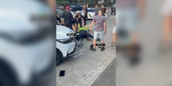 Бійка патрульного з ветераном на протезі у Києві: у поліції назвали причину конфлікту (відео)