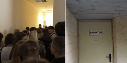 Студентов КНУ во время тревоги якобы не пустили в укрытие: что говорят в университете (фото)