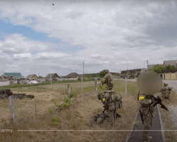 Добровольцы опубликовали кадры ликвидации полковника ВС РФ Стэсева (видео)