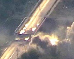 В Купянске разрушен важный мост: ВС РФ не получат подкрепление, — СМИ (фото)