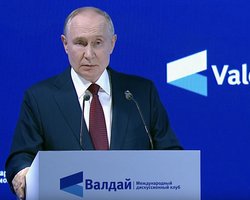 Північна Корея намагалася зупинити війну в Україні: головні заяви Путіна на Валдаї