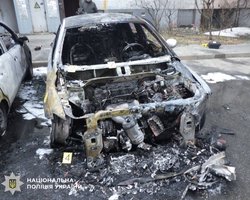 Хотів помститися сусідці: киянин випадково спалив кілька "зайвих" авто (фото)