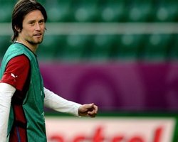 Евро-2012. Томаш Росицки вернулся в борную Чехии