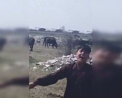 M110 на платформах: Пакистан міг відправити ешелон гаубиць до кордону Індії, — соцмережі (відео)