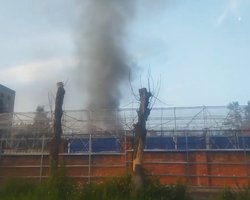 Сітка не допомогла: в мережі показали наслідки удару БПЛА по заводу "Энергия" в РФ (фото)