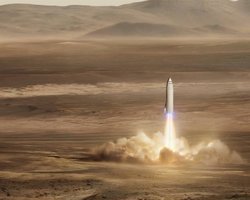 Маск показал новый дизайн корабля для полетов на Марс и Луну