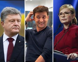 Во второй тур выходят Зеленский и Порошенко, – национальный экзит-полл