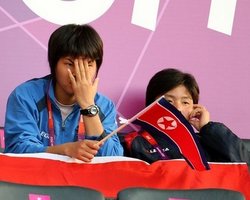 Организаторы Олимпиады перепутали флаги Южной и Северной Кореи