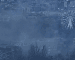 Ничего целого: аэроразведчики ВСУ показали Бахмут с высоты птичьего полета (видео)