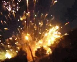 Перед Новым годом милиция изъяла 53 тонны пиротехники